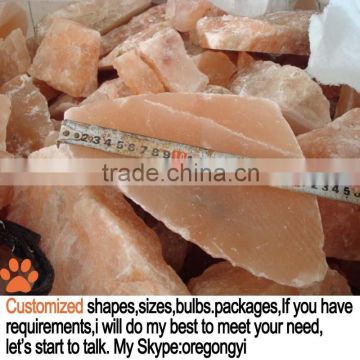 rough cut himalayan salt mineral one side cut salt block one side flat one side regged