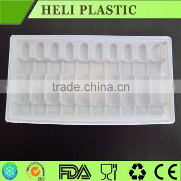 PVC plastic Injection 5ml vials Packaging Tray