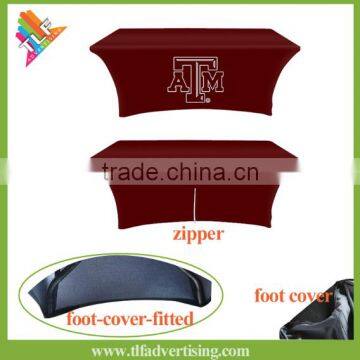 Custom 8ft logo printed wholesale christmas tablecloths