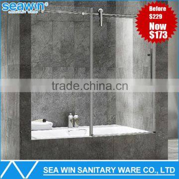 Anti-Scratch 10mm Tempered Glass Shower Screen