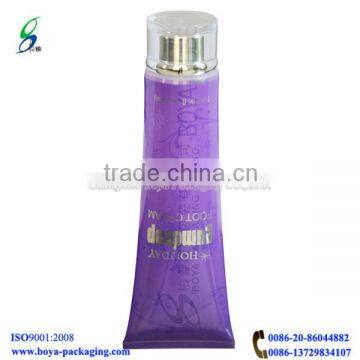 cosmetics packaging containers for BB cream cosmetic tubes with acrylic cap