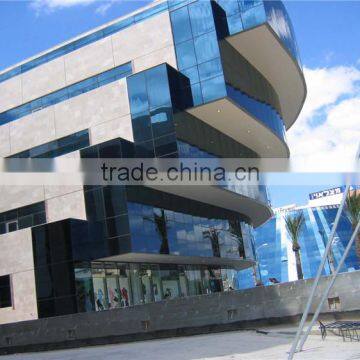 Glass and Aluminum and Curtain Wall