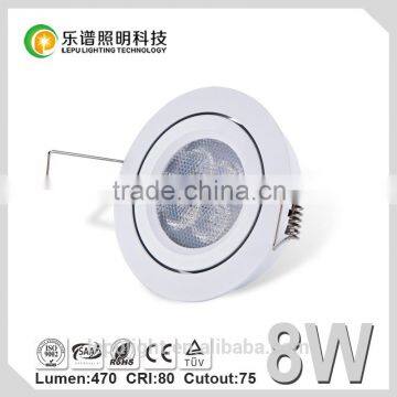 High Quality Aluminum Led Downlight Dimmable 8w 15w Semi Downlight CRI 95 photo-2