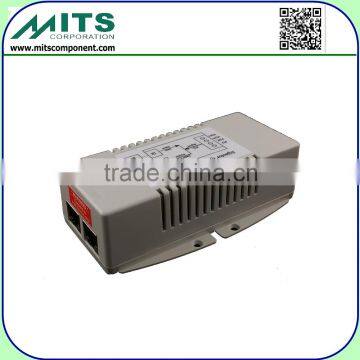35W/56V DC 18V~36V Input Gigabit High PoE Injector With IEEE 802.3at Detection photo-5