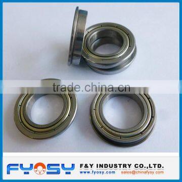 Flange bearing F606ZZ F606-2RS deep groove 6X17X6MM flange ball bearing