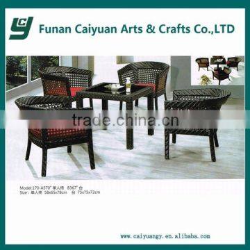 simple design cheap style 5pcs patio set outdoor furniture