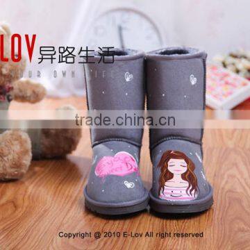 NO.U003G Hot Sales High Quality and Cheap Women Shoes 2016 Winter Women Boots in Europe photo-5