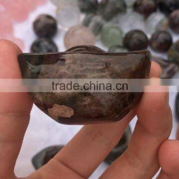 Natural Crystal Stones Chinese National Features Ingot Crystal Carvings For Sale photo-3