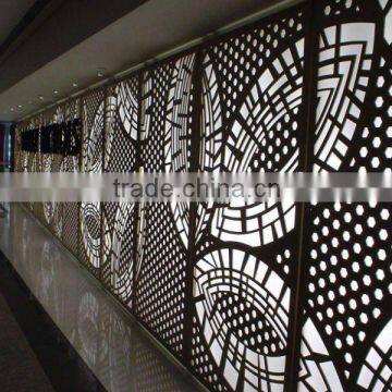 CNC perforated wall decoration ceiling