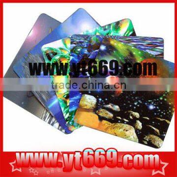 Colorful 3d lenticular card