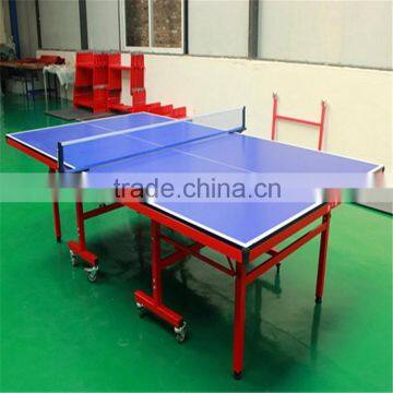 CANGSHI indoor 18mm thick lockable table tennis table