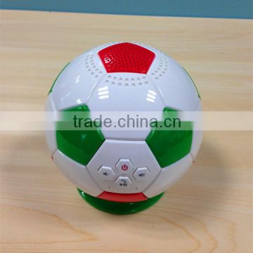 2014 innovative products for import portable Football Bluetooth speaker ultra portable bluetooth for car