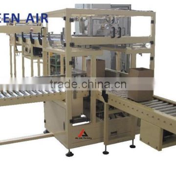 Packing machine in packing line,Case packer with best price,packing machine for case,carton,bottle