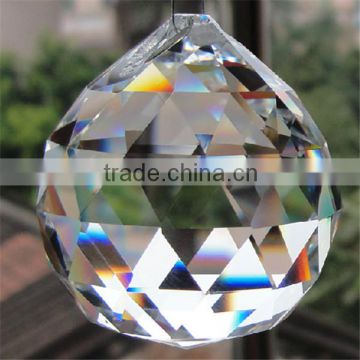 Feng Shui Crystal Ball, Large Faceted Crystal Ball