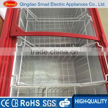 Mini Glass Door Lid Ice Cream Chest Freezer,mini Freezer Showcase photo-5