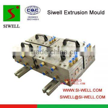 PVC plastic duct cover extrusion mould