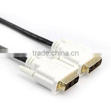 DVI-D to DVI-D MALE TO MALE 6ft monitor or tv's video cable (18+1)