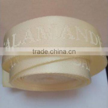 Custom logo jacquard webbing nylon strap