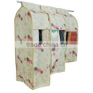 non woven suit cover zip lock garment bag cloth garment bag wholesale