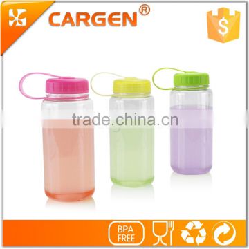 Bpa free custom 600ml plastic kids water bottle