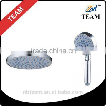 TM-8051 DIA 200MM 3 functions chrome ABS rain hand shower head shower bath