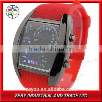 R36 Eco-friendly Siliconewatch band with digital movement of watch band