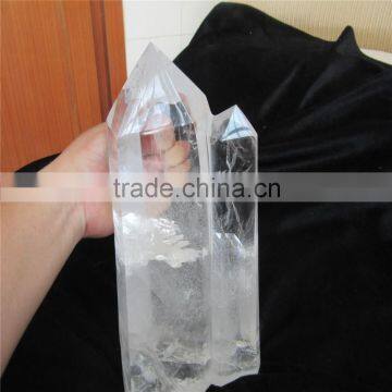 Factory direct huge crystal wand quality assurance crystal wand prism