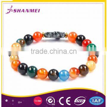 Strict Time Control Factory Gem Stone Cross Bracelet Bangle Men photo-3