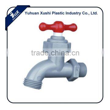 Plastic Red Handle ABS Slow Opening BSPT Tap photo-1