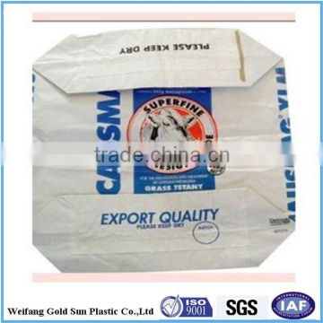 valve bag with printing,polythelene valve bag, plastic valve bag