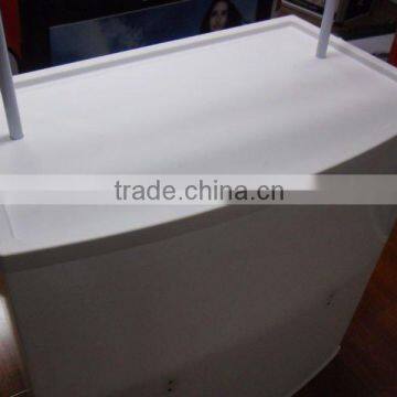 Portable ABS Plastic Trade Show Desk With High Quality photo-3