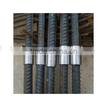 Reinfocing threaded rebar coupler for constructon