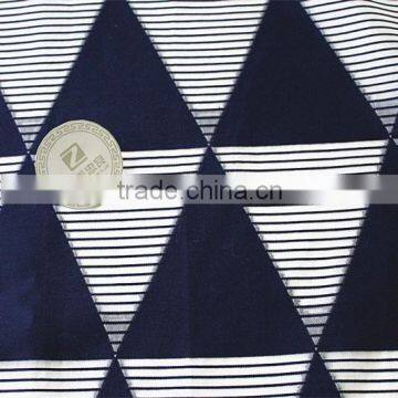 Triangle jacquard organza fabric Geometric figure jacquard fabric with cotton