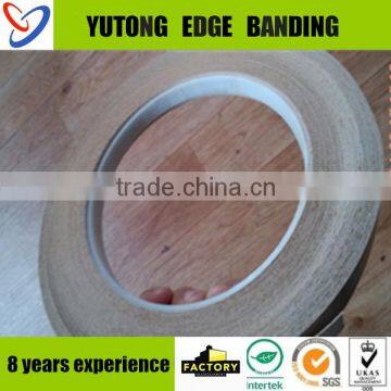 Wood grain Melamine edge banding preglued for table