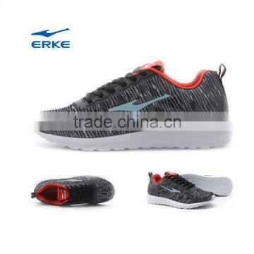ERKE Wholesale Dropship Breathable Fly Knitted Mesh China Brand Womens Sports Running Shoes photo-4
