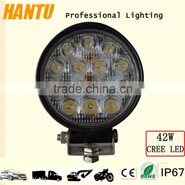 42w round light bar 4.2 inch round light bar led working light