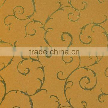 3d designer vinyl decorative metallic gold wallpaper