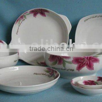 Ceramic Dinneware bowls and plates