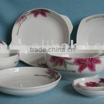Ceramic Dinneware Bowls and Plates