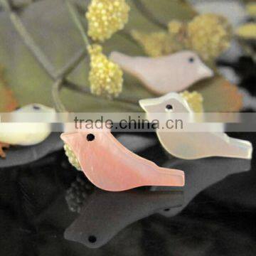 Fancy cut white mother of pearl shell findings/accessories/components for jewelry setting