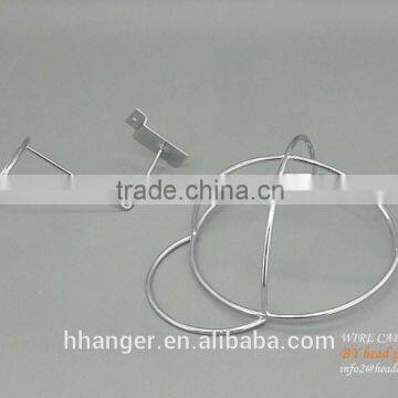 Hat, cap shape metal hangers racks, for display, new design for wholesale