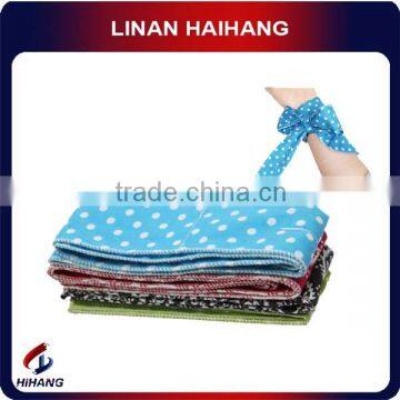 Summer cool dots fashion cooling ice towel,PVA cooling towel,Neck decorative ice towel