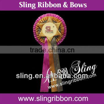 Wholesale Round Badge Ribbon Rosette