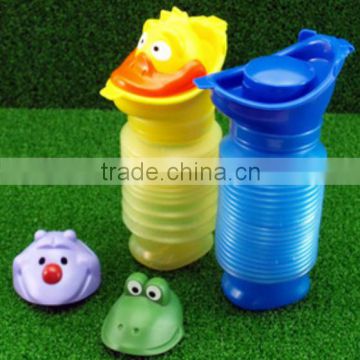 Good design reusable portable baby urine bottle ,kids emergency potty