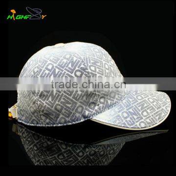 wholesale/high quality 6 panel custom print cure brim cotton material for baseball cap