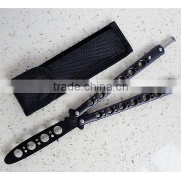 Butterfly Steel Trainer Knife / Folded Knife Training Tool / Butterfly Knife