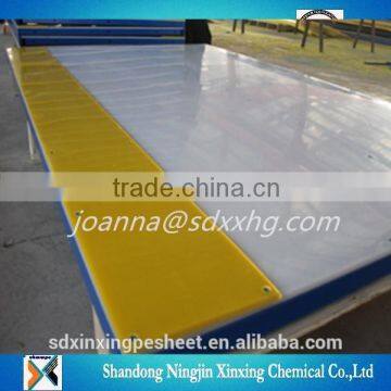 HDPE synthetic ice skating board /hockey rink barrier /HDPE dasher board