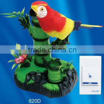 2014 new Wireless Birds can waving remote control Digital flashing light new tecnology doorbell