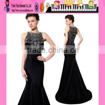 2016 High Waist Elegant Black Ladies Traditional Formal Evening Dress China  Supplier Traditional Formal Evening Dress