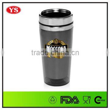 16 oz double insulated travel tumblers charcoal